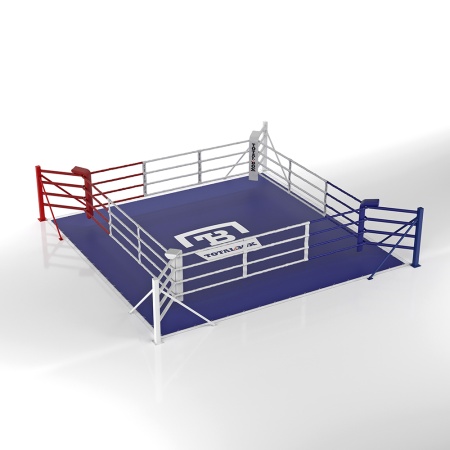 Купить Ринг боксерский напольный Totalbox на упорах 4х4м в Новоаннинском 