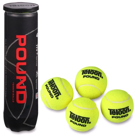 Купить Мяч для большого тенниса Teloon 828Т Р4  (4 шт) в Новоаннинском 